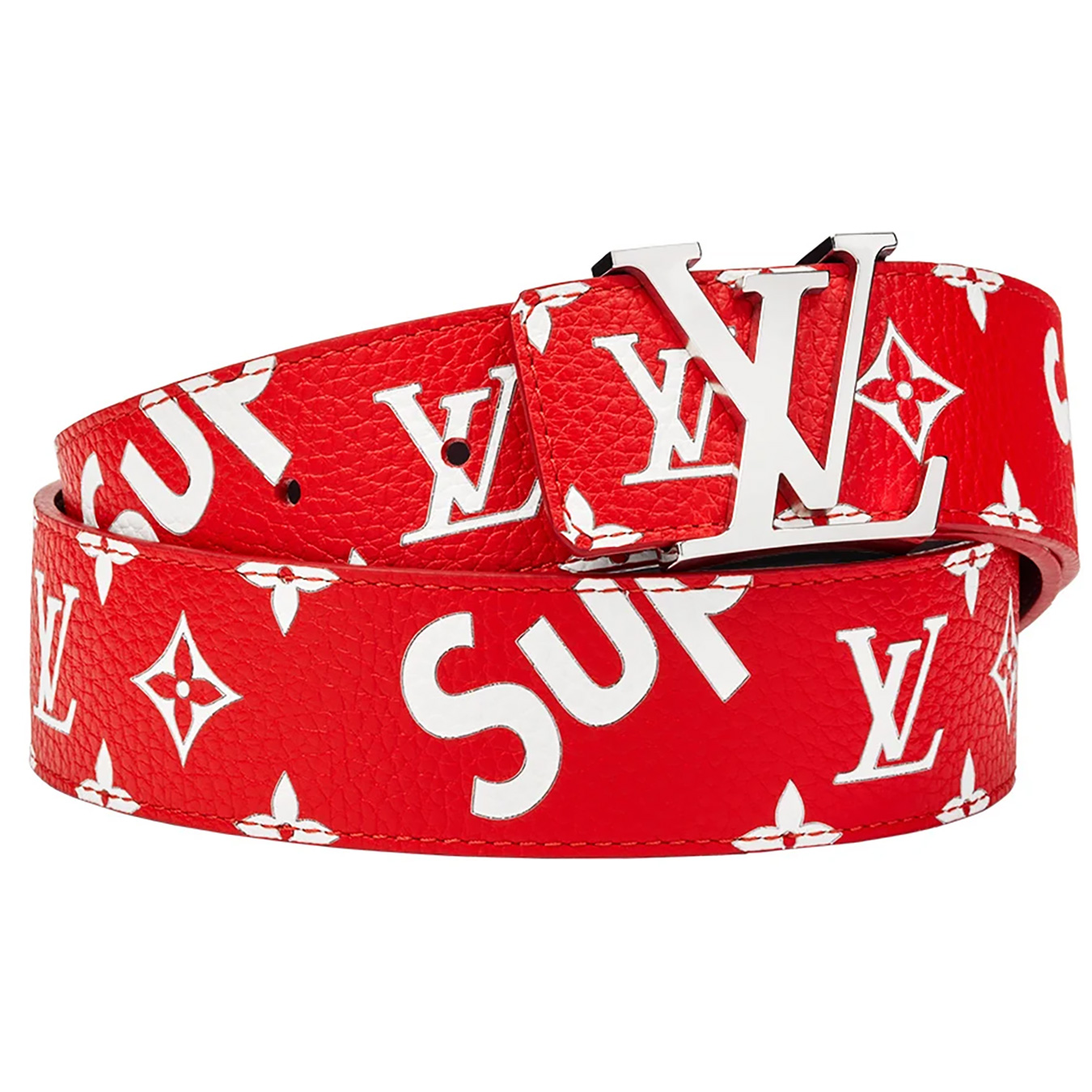 Louis Vuitton/Supreme LV Initiales 40 MM Belt